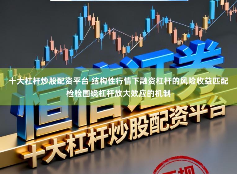 十大杠杆炒股配资平台 结构性行情下融资杠杆的风险收益匹配检验围绕杠杆放大效应的机制
