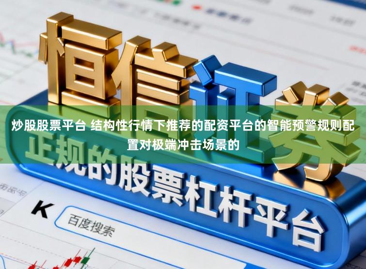 炒股股票平台 结构性行情下推荐的配资平台的智能预警规则配置对极端冲击场景的