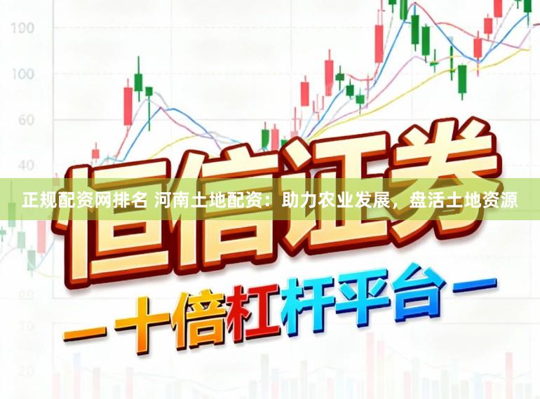 正规配资网排名 河南土地配资：助力农业发展，盘活土地资源